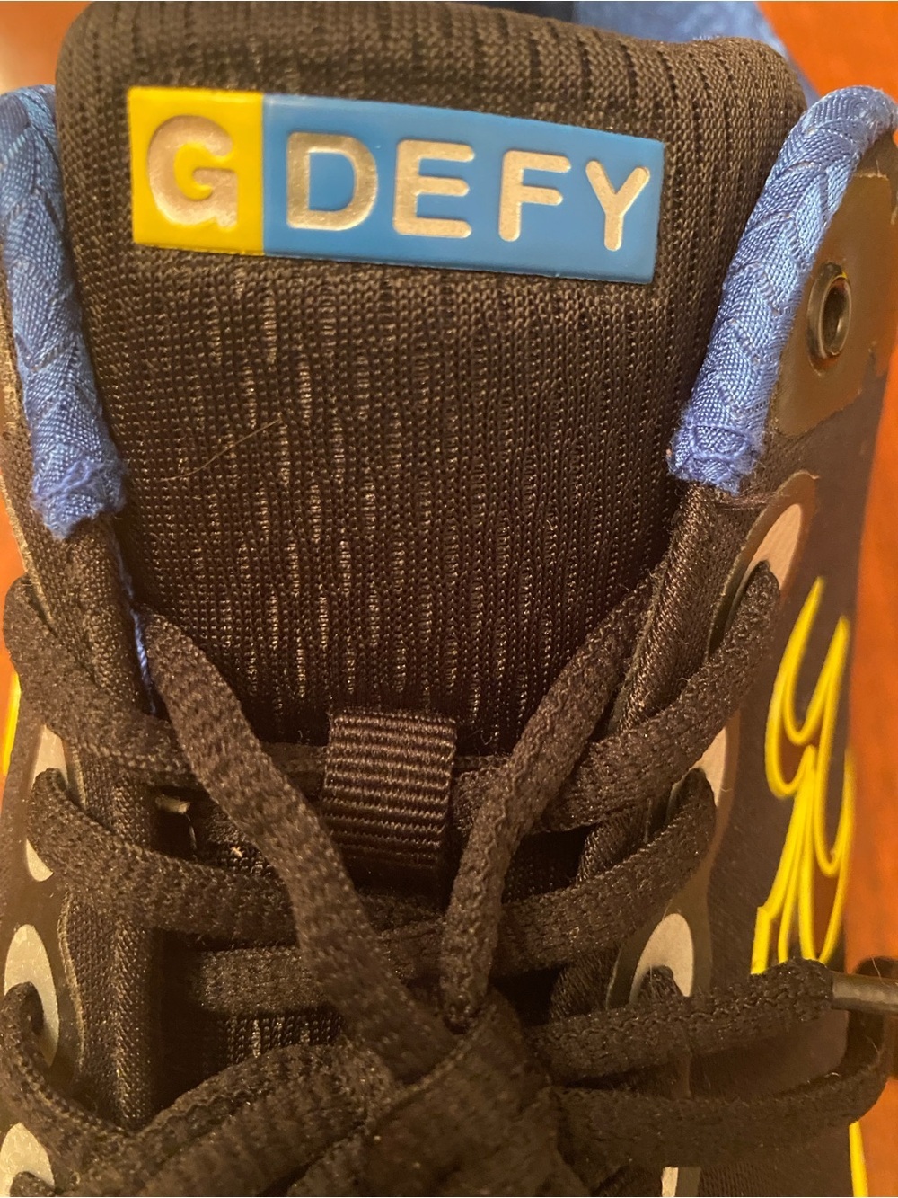 GDefy Black & Yellow Athletic Sneakers - Picture 9 of 10